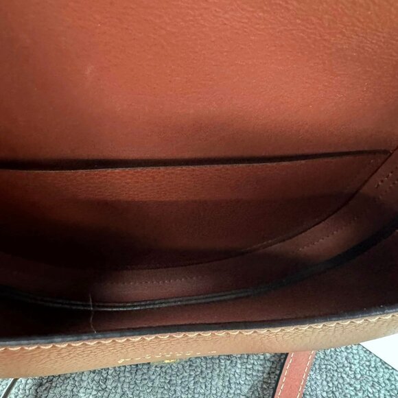 100% Authentic Chloe Suede Darryl Saddle Shoulder Bag - Picture 11 of 14